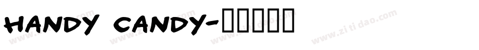 Handy candy字体转换